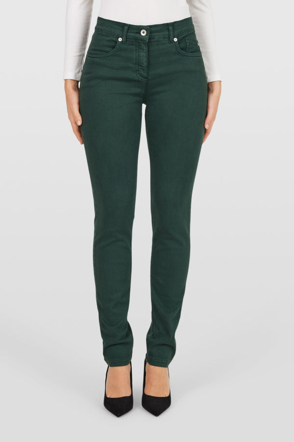 Robbe & Berking ROBELL ELENA JEANS DUNKLES OLIV Fabrik Onlineshop