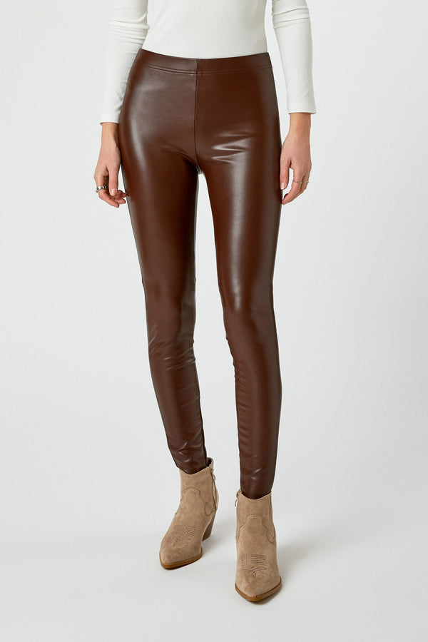 Robbe & Berking ROBELL ENIE LEGGINGS LEDERBRAUN Großer Ausverkauf