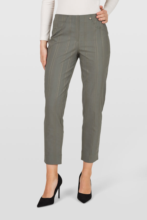 Robbe & Berking ROBELL BELLA 09 HOSEN DUNKLES OLIV Zeitbegrenzte Promotion