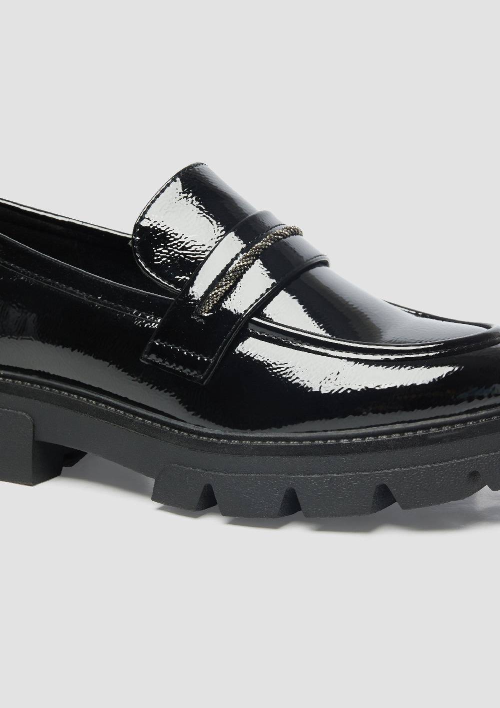 S.Oliver Loafer in Lackleder-Optik Riesige Ersparnisse