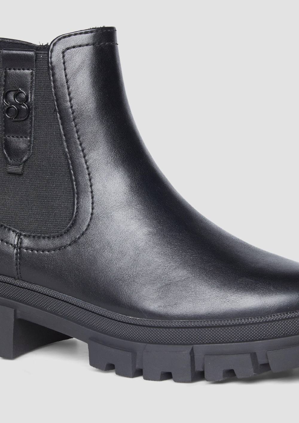 S.Oliver Chelsea Boots mit Logo-Detail Kostenlose Rückgabe