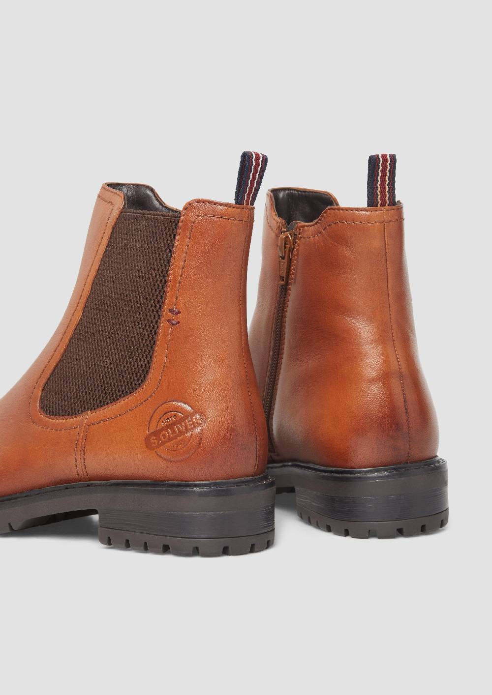 S.Oliver Chelsea Boots aus Schafsleder Letzte 3 Tage