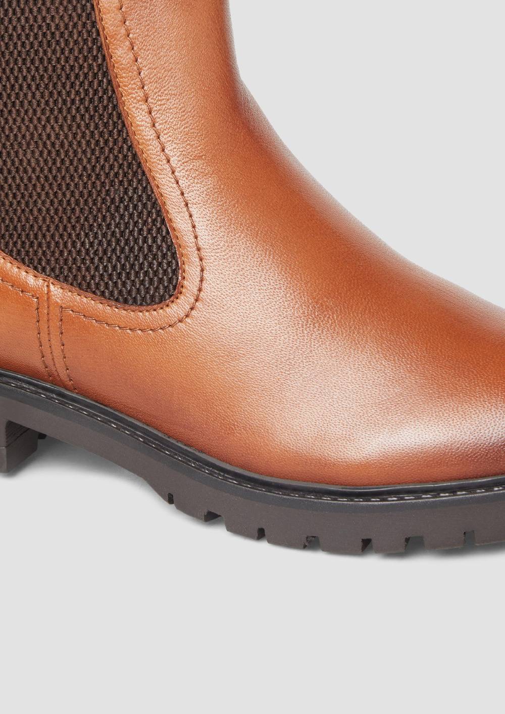S.Oliver Chelsea Boots aus Schafsleder Letzte 3 Tage