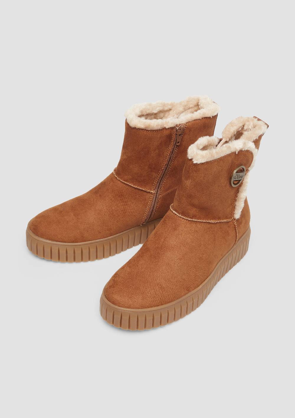 S.Oliver Gefütterte Boots mit Plateausohle Letzte 2 Tage