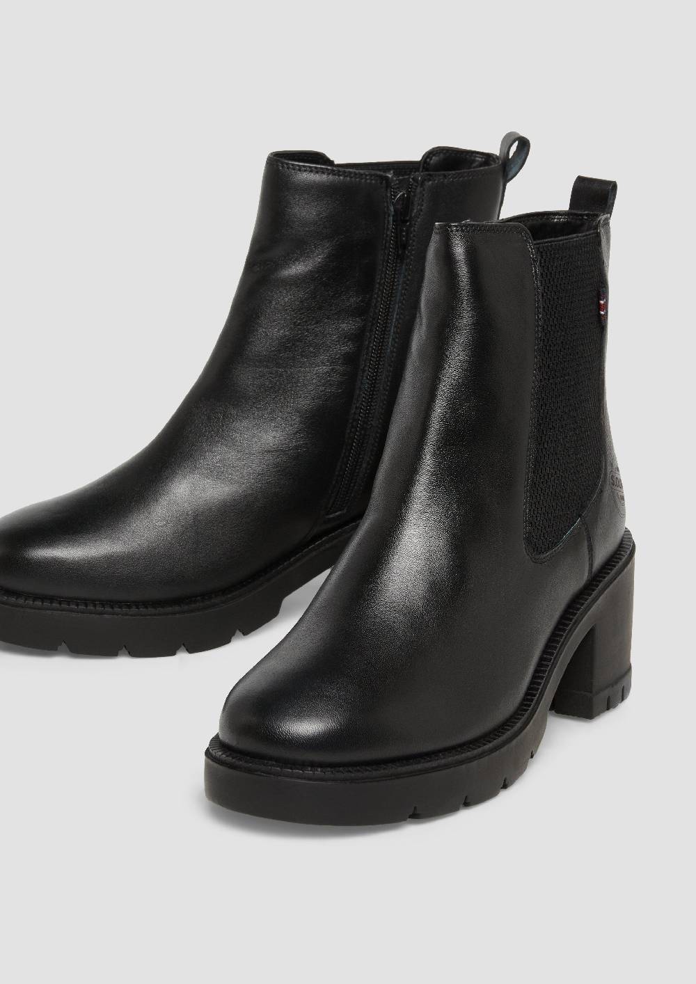 S.Oliver Chelsea-Boots aus Leder Bis zu 50% Rabatt