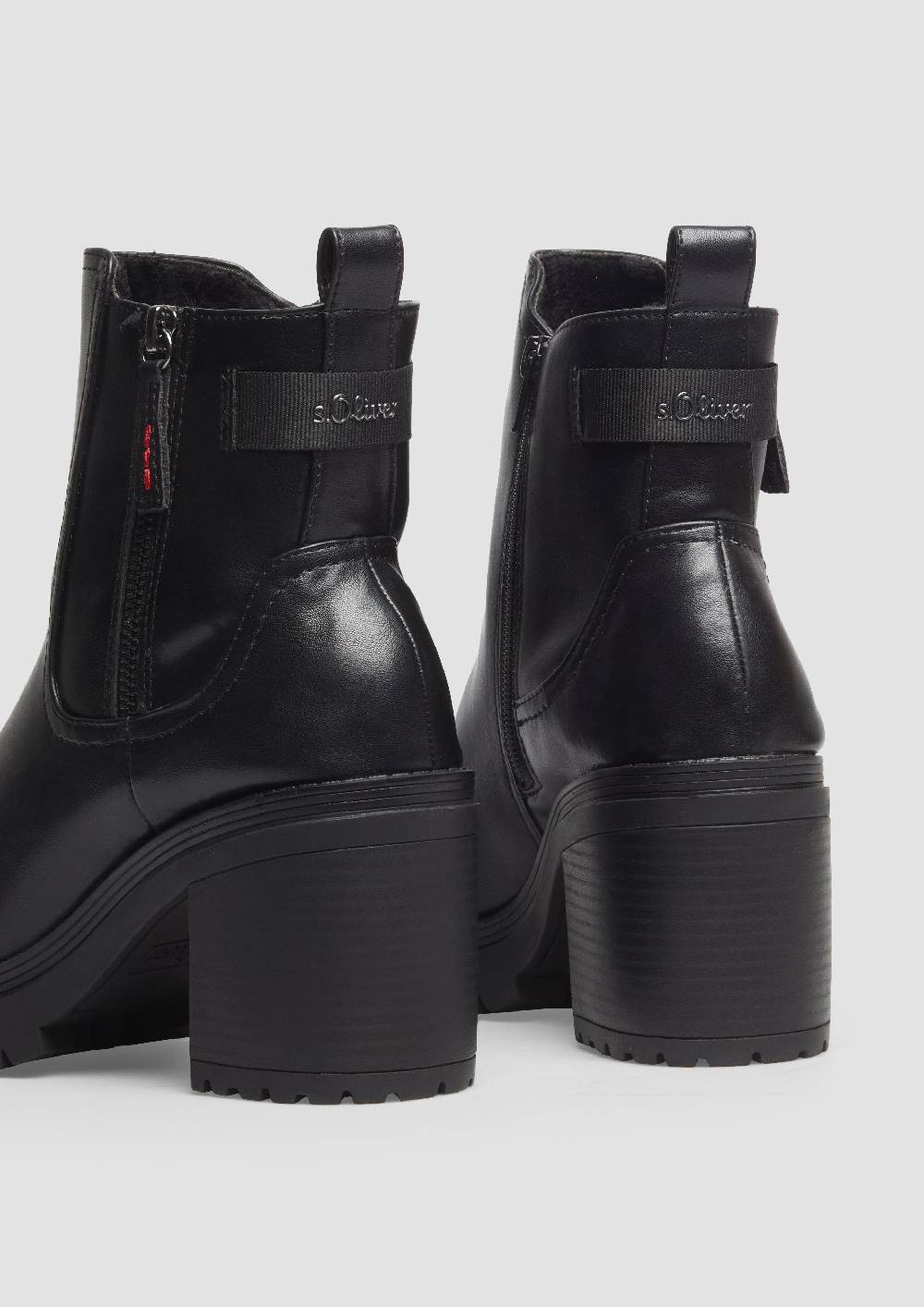 S.Oliver Stiefeletten mit Blockabsatz Speichern exportieren