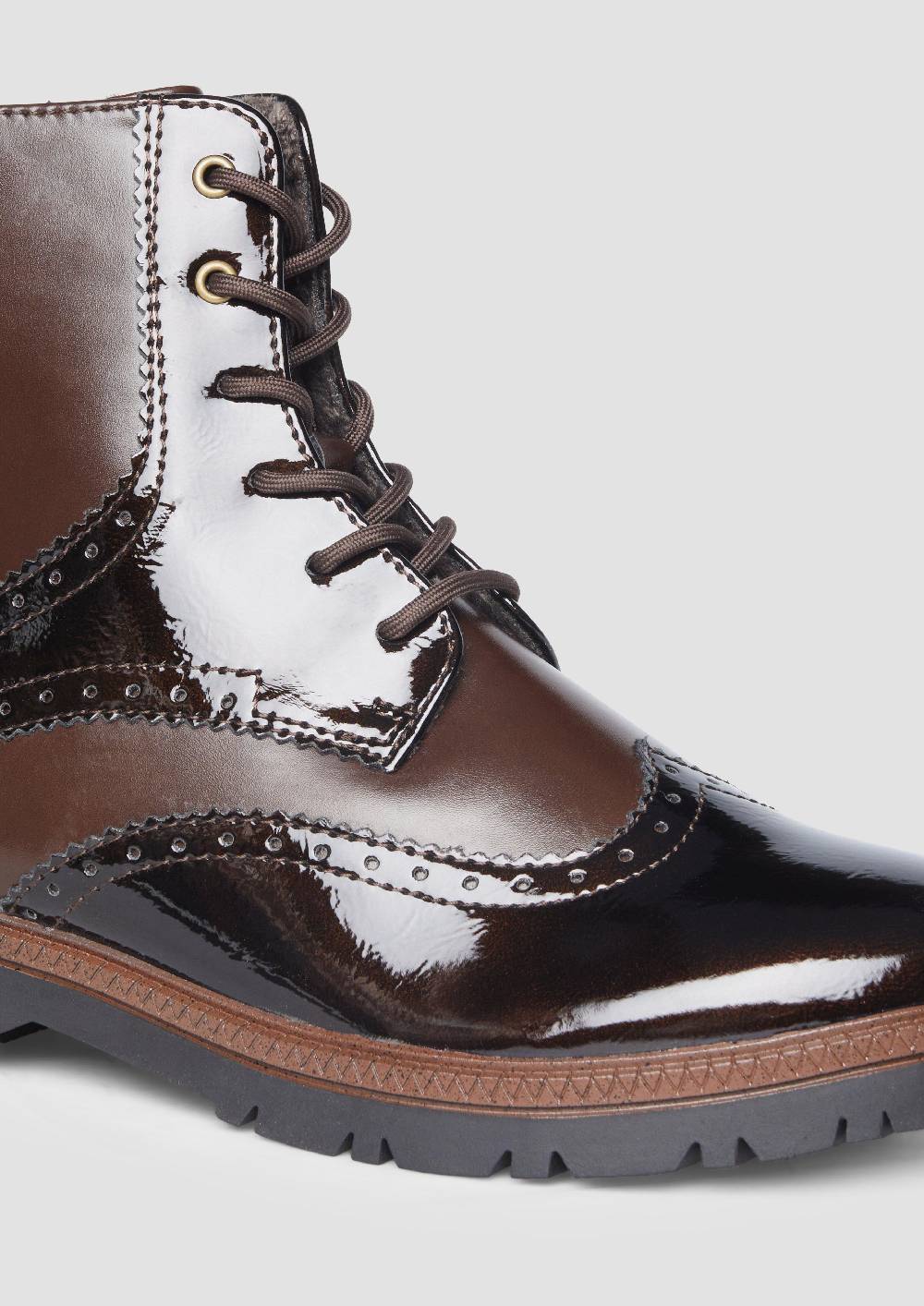 S.Oliver Stiefel mit Schnürung und Reißverschluss Black Friday Preise
