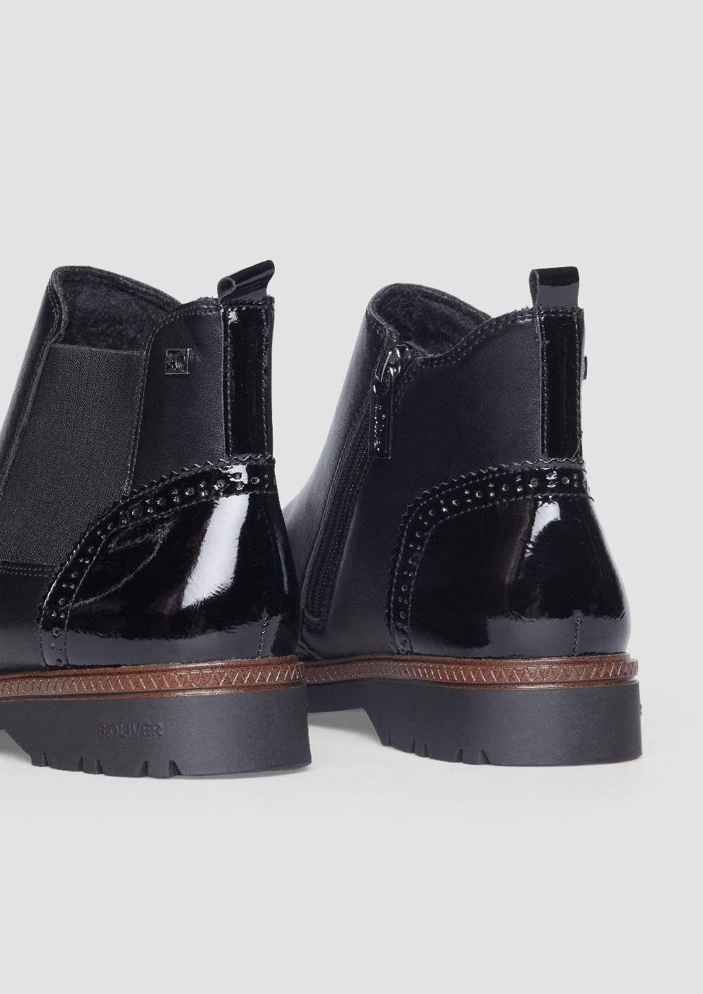 S.Oliver Chelsea Boots in Leder-Optik Verkauf