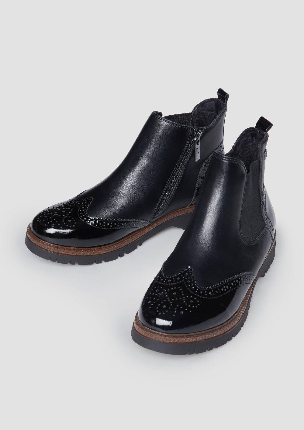 S.Oliver Chelsea Boots in Leder-Optik Verkauf