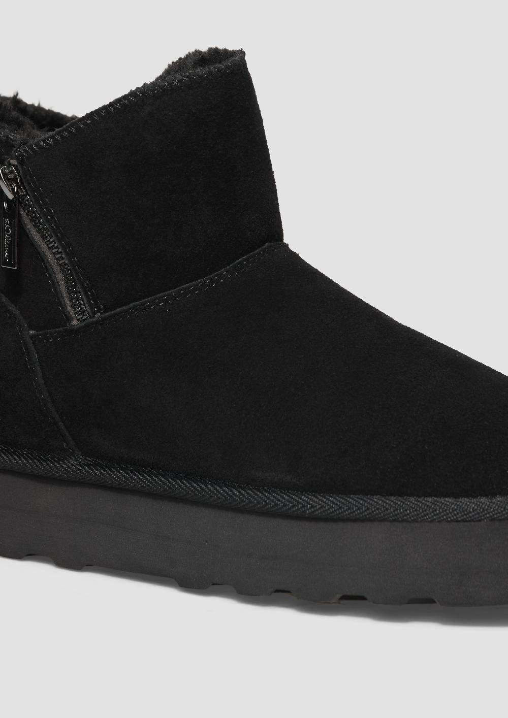 S.Oliver Gefütterte Stiefel aus Rindsleder im Angebot