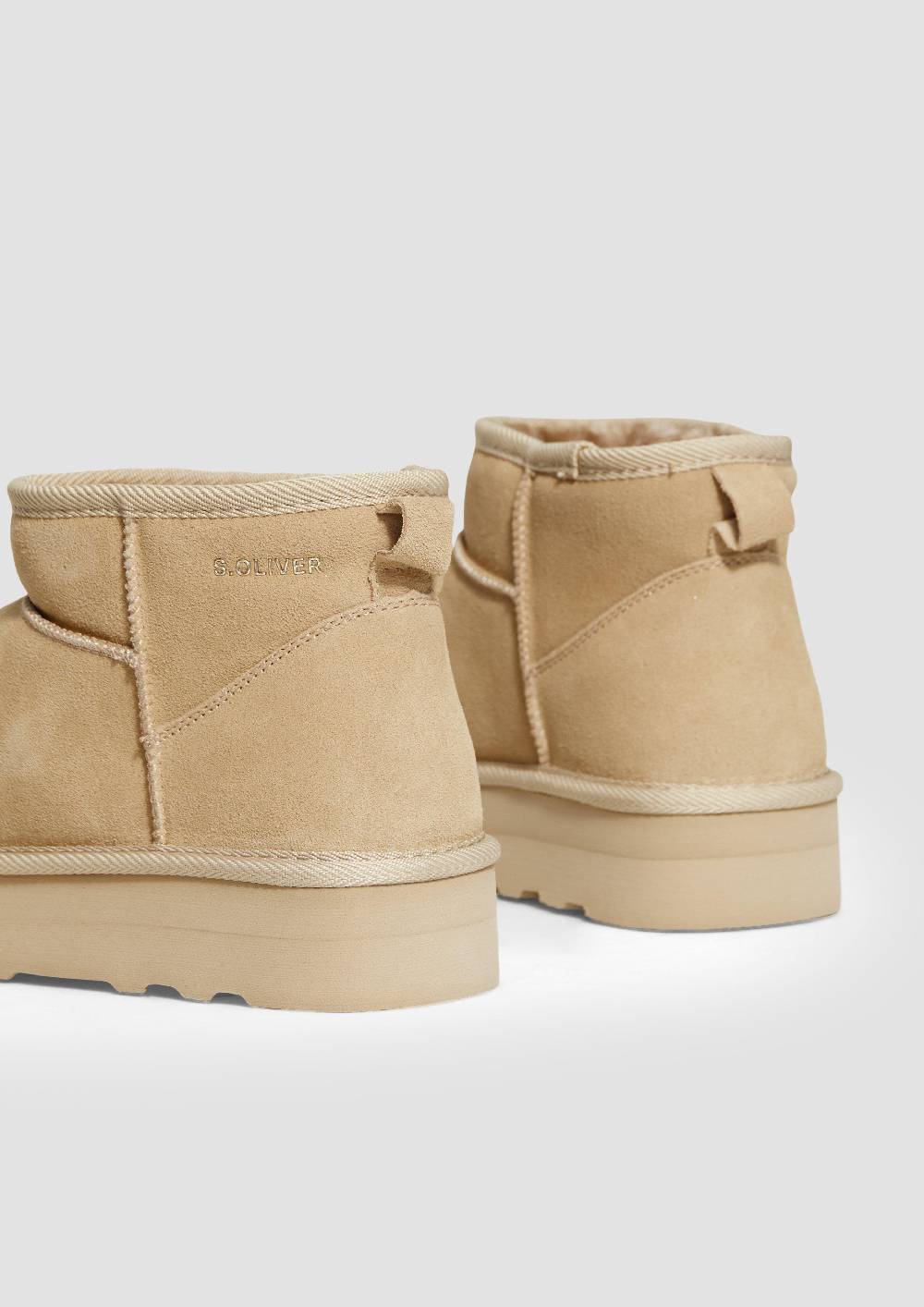 S.Oliver Stiefel mit Teddyplüsch-Futter Begrenztes Angebot