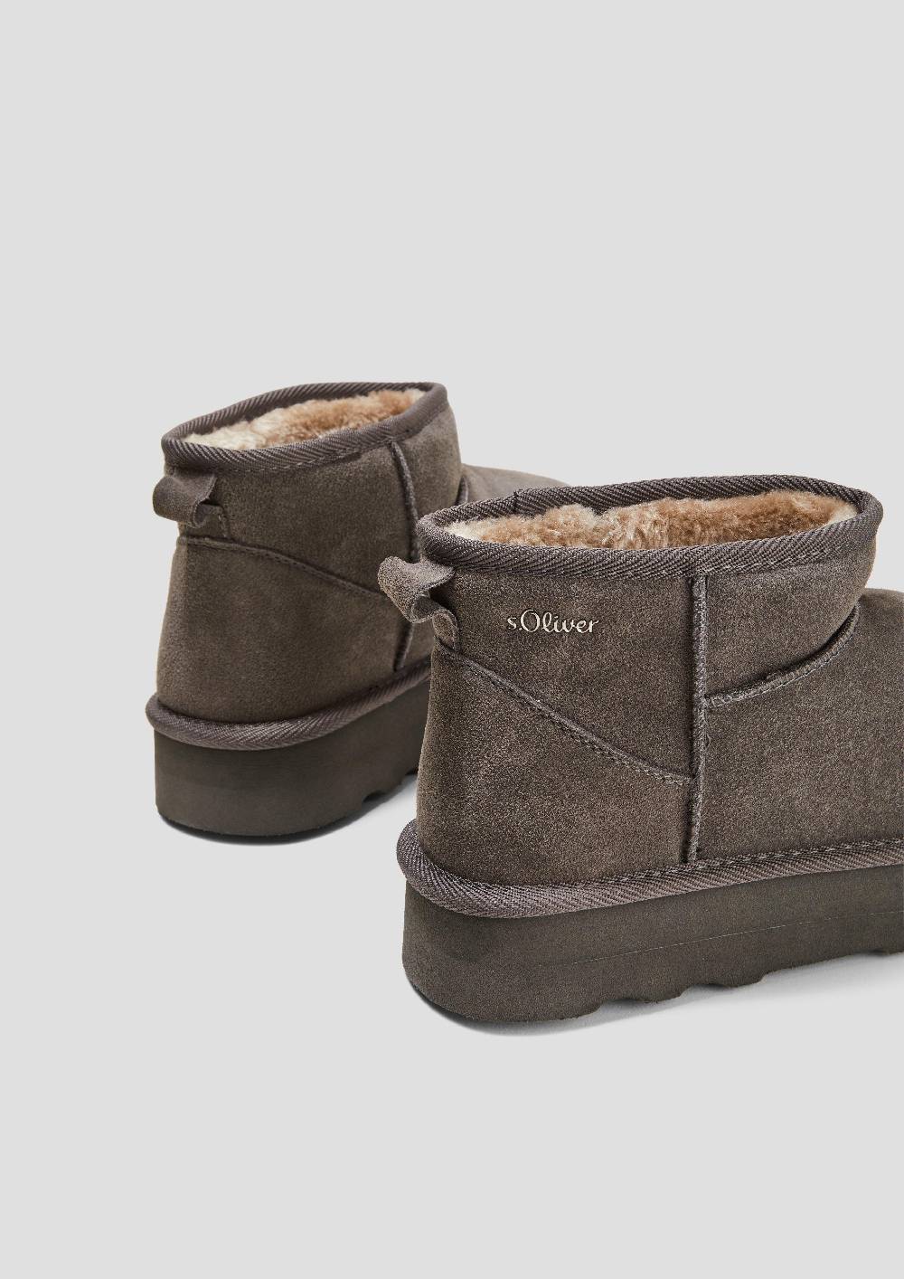 S.Oliver Stiefel mit Teddyplüsch-Futter Online Shopping