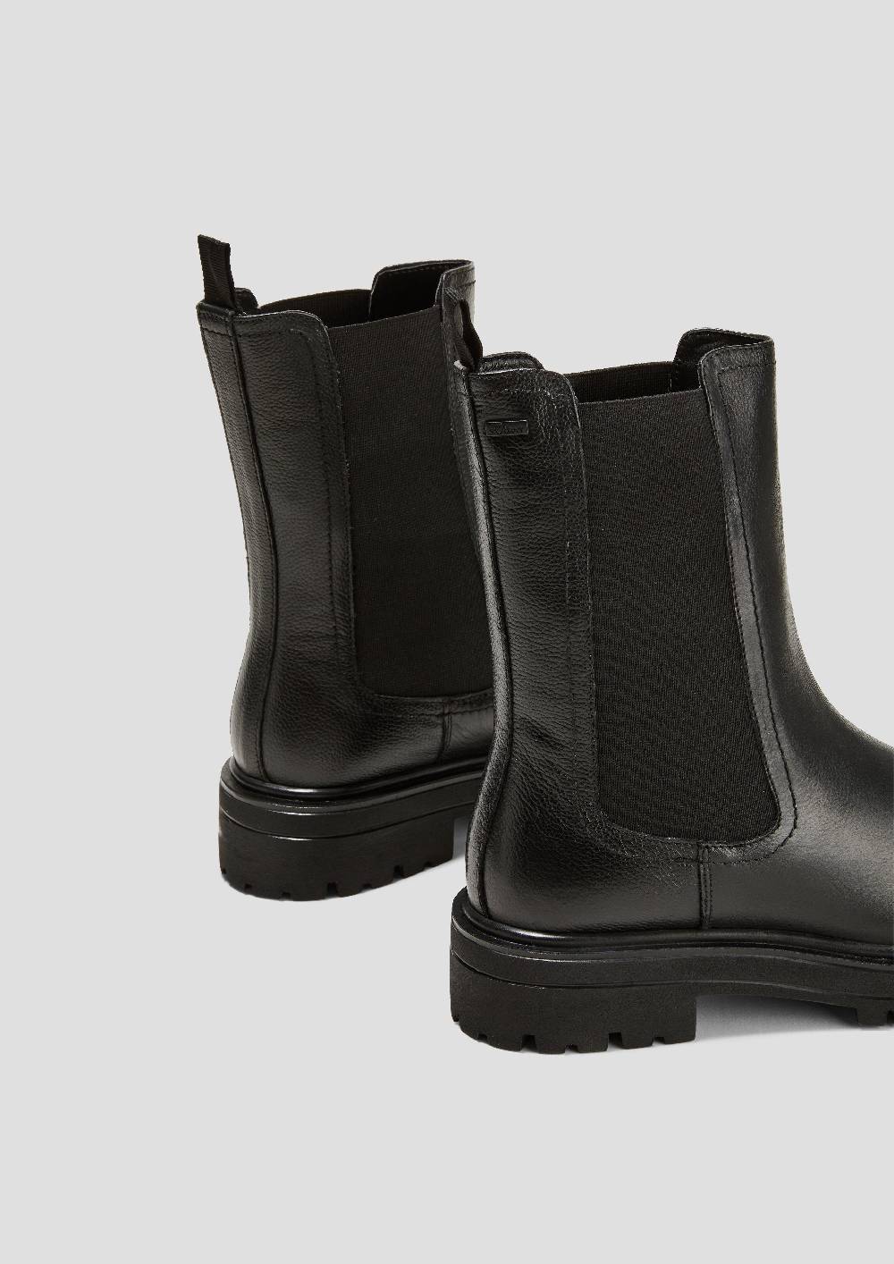 S.Oliver Chelsea Boots aus Glattleder Preisnachlass