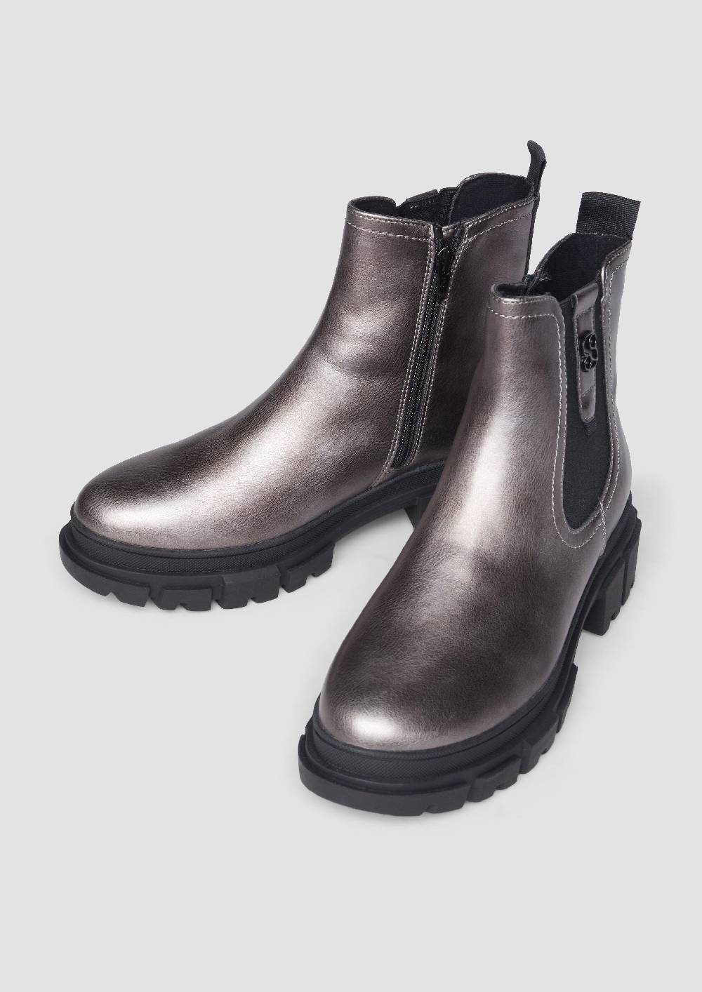 S.Oliver Chelsea Boots mit Logo-Detail Saisonschlussverkauf