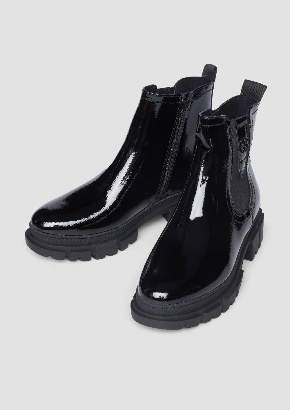 S.Oliver Chelsea Boots mit Logo-Detail Black Friday