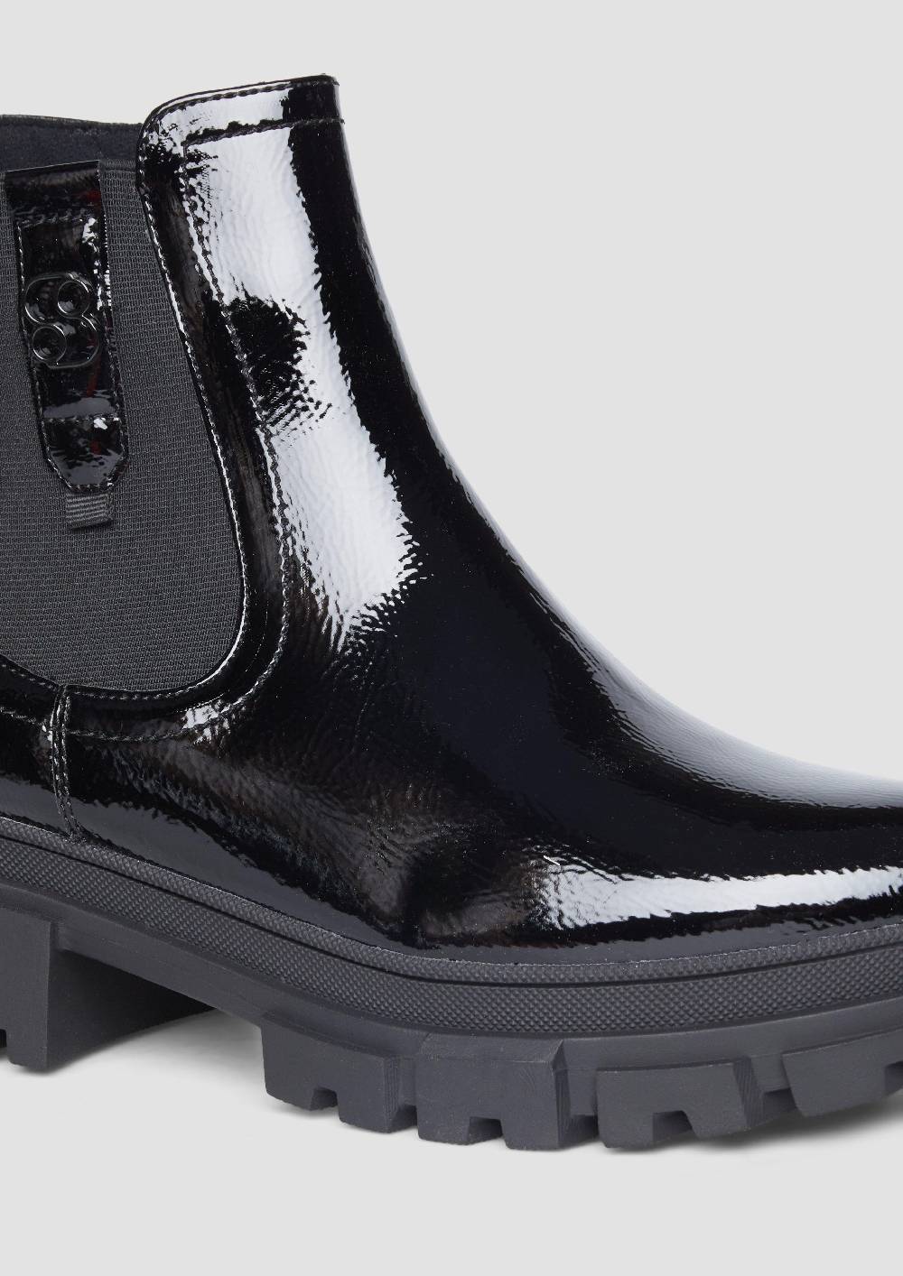 S.Oliver Chelsea Boots mit Logo-Detail Black Friday