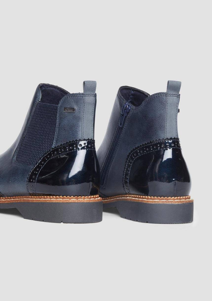 S.Oliver Chelsea-Boots aus Kunstleder Muttertagsangebot