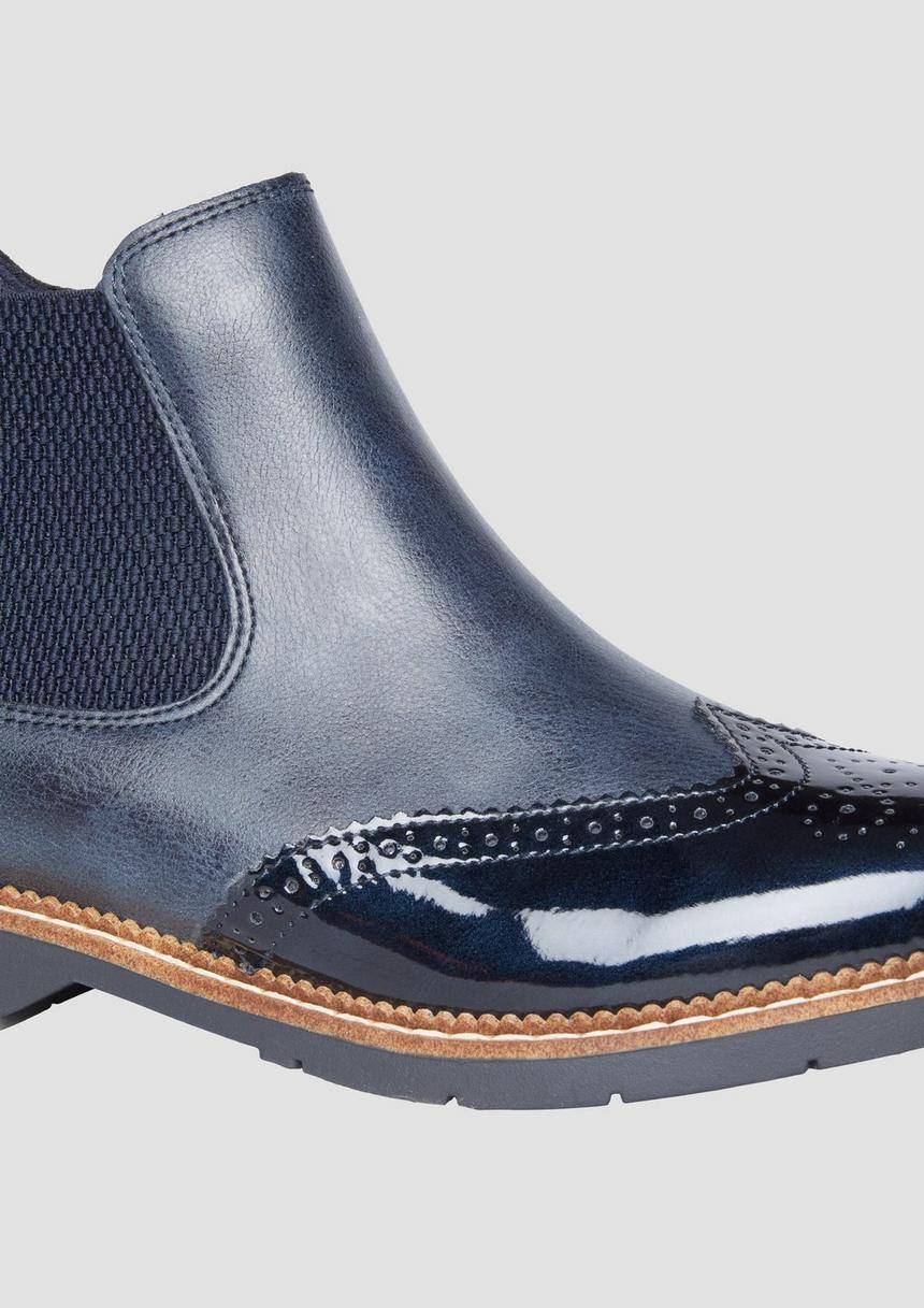 S.Oliver Chelsea-Boots aus Kunstleder Muttertagsangebot