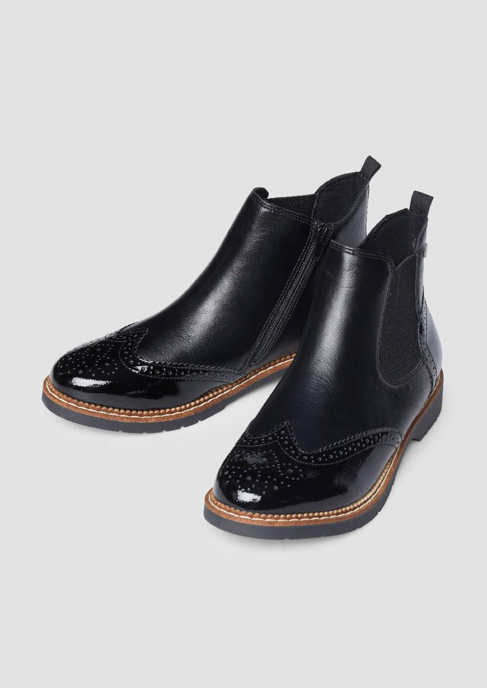 S.Oliver Chelsea-Boots aus Kunstleder Vatertagsangebot