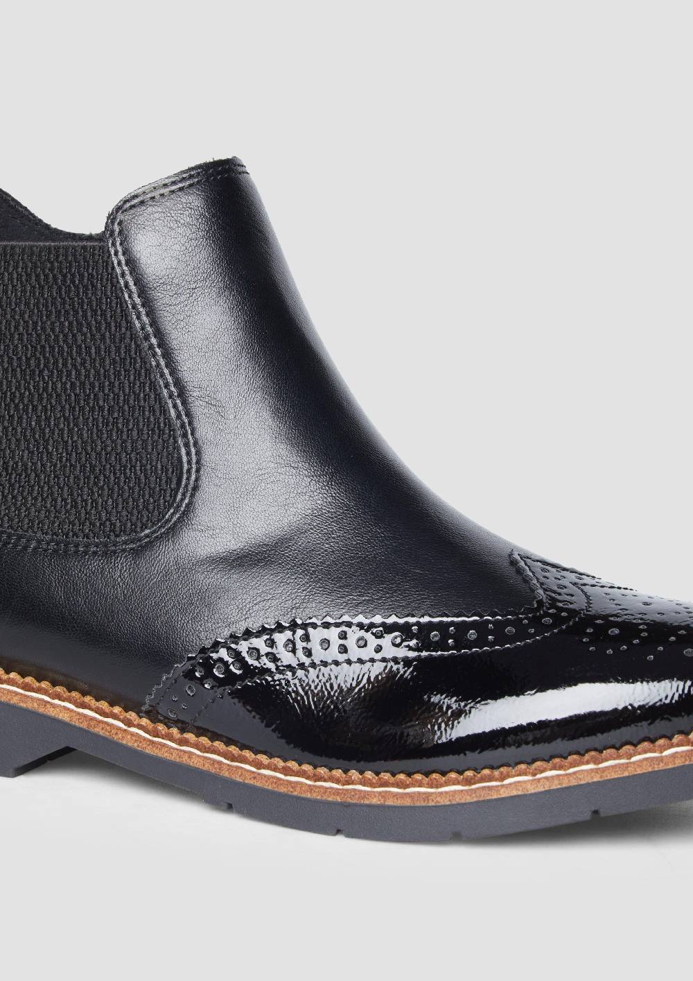 S.Oliver Chelsea-Boots aus Kunstleder Vatertagsangebot