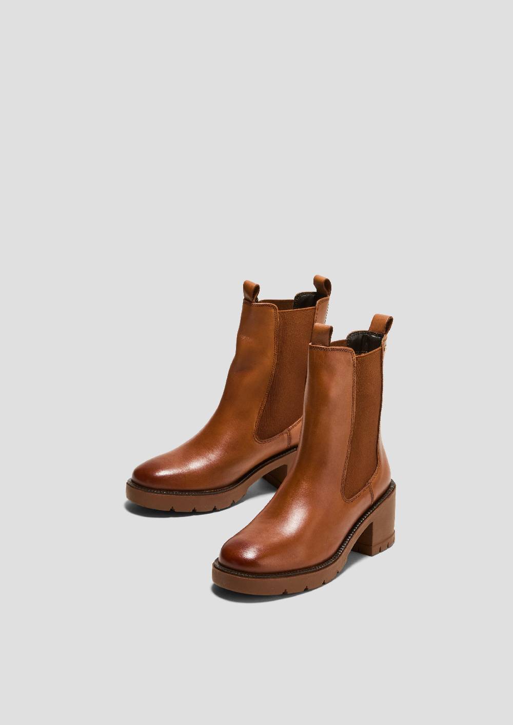 S.Oliver Stiefelette aus Schafsleder Lagerräumung