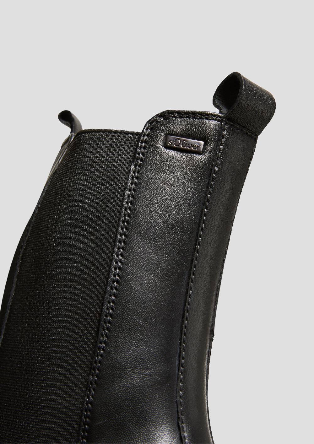 S.Oliver Stiefelette aus Schafsleder Heißer Verkauf