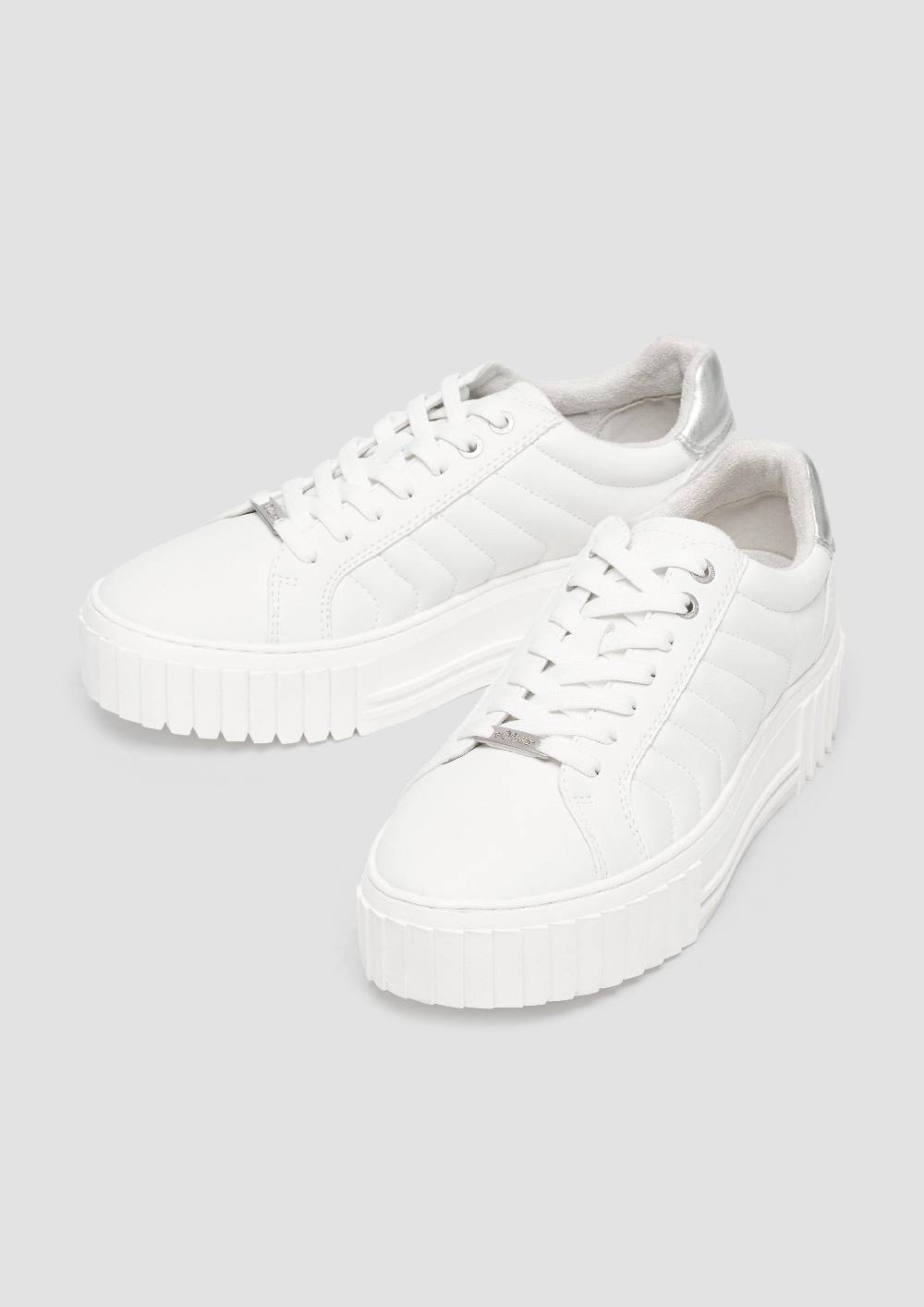 S.Oliver Plateausneaker mit Kontrastsohle Neueste Mode