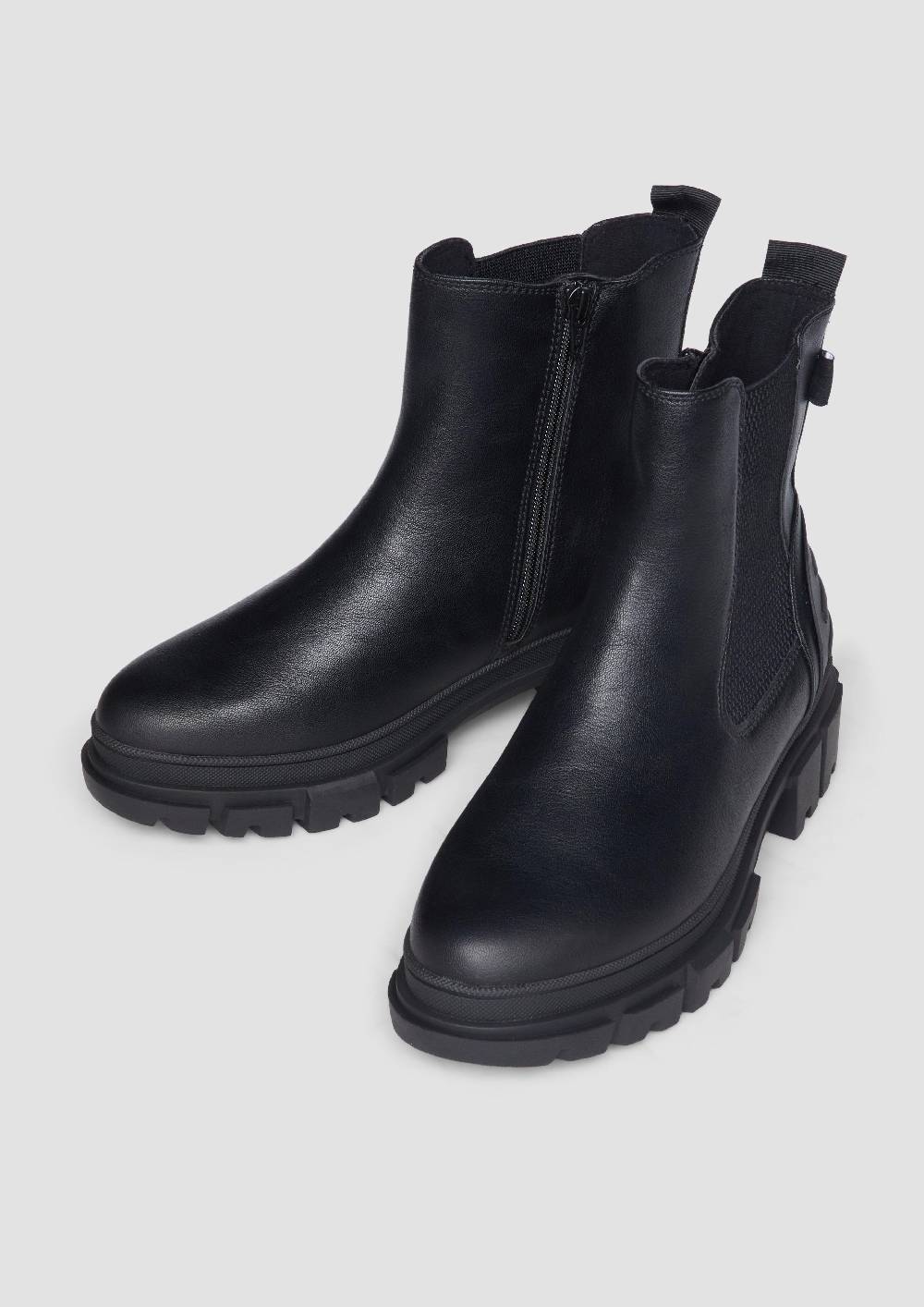 S.Oliver Chelsea Boots mit Kontrast-Detail Räumungsverkauf
