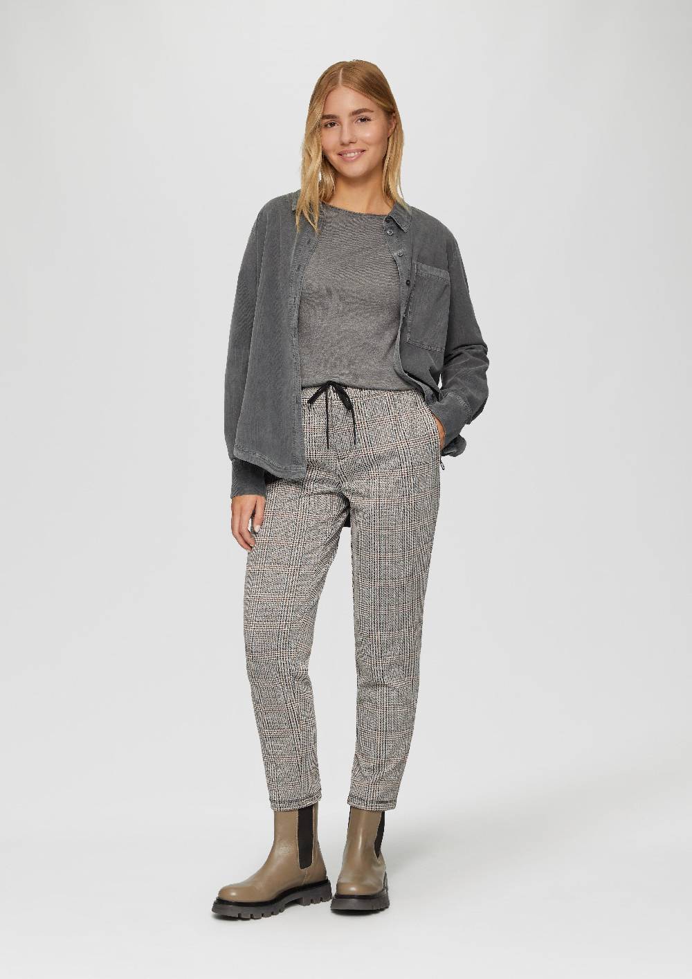 S.Oliver Leichter Feinstrickpullover mit Rollkante VIP-Rabatte