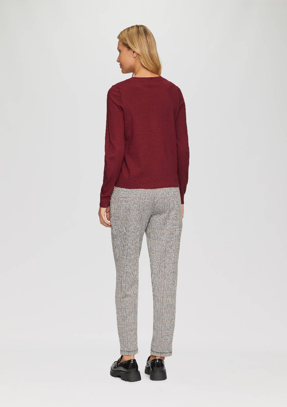 S.Oliver Weicher Pullover mit Rundhalsausschnitt aus Viskosemix Letzte 3 Tage