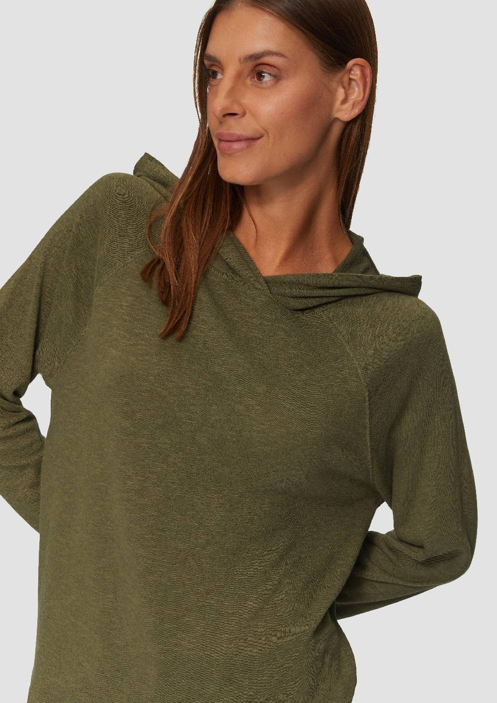 S.Oliver Weiches Jerseyshirt mit Flammgarnstruktur Bis zu 50% Rabatt