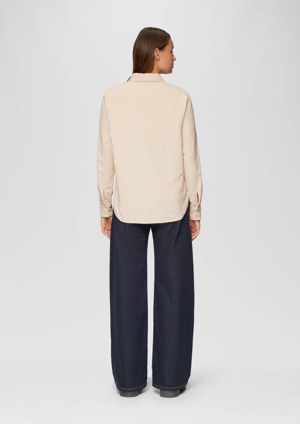 S.Oliver Cordbluse im Relaxed Fit mit Naht-Details Super Rabatt