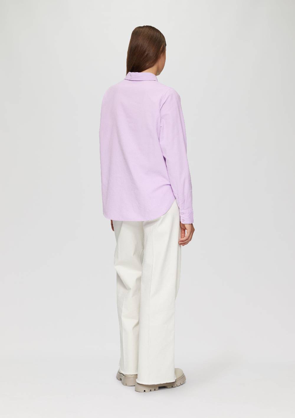 S.Oliver Cordbluse im Relaxed Fit mit Naht-Details Riesige Rabatte
