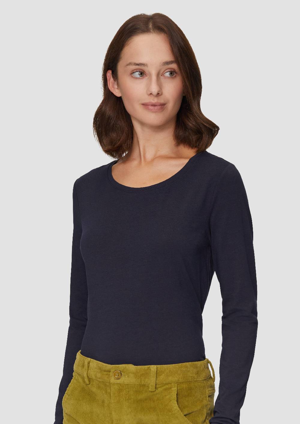 S.Oliver Longsleeve aus Baumwollstretch Speichern exportieren