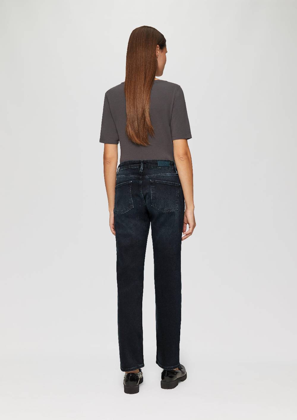 S.Oliver Jeans Karolin / Regular Fit / Mid Rise / Straight Leg Im Verkauf