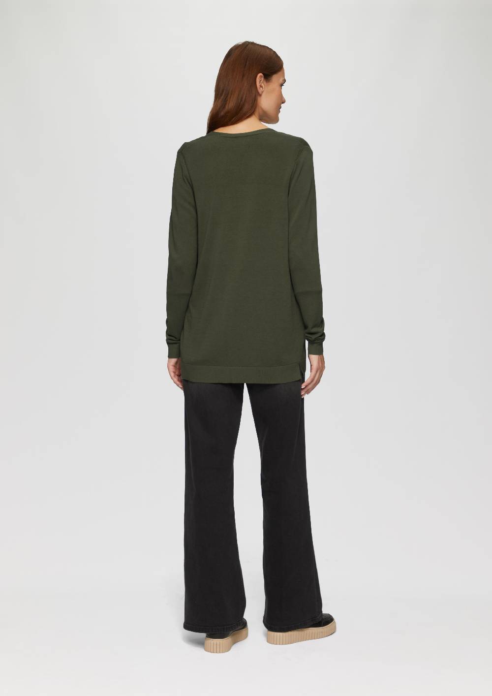 S.Oliver Cardigan aus Viskose-Baumwollmix 50% Rabatt für begrenzte Zeit