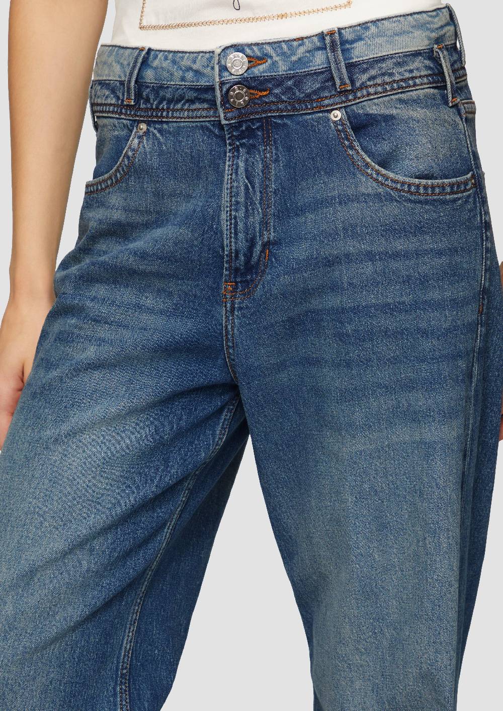 S.Oliver Jeans Suri / Regular Fit / High Rise / Wide Leg Online