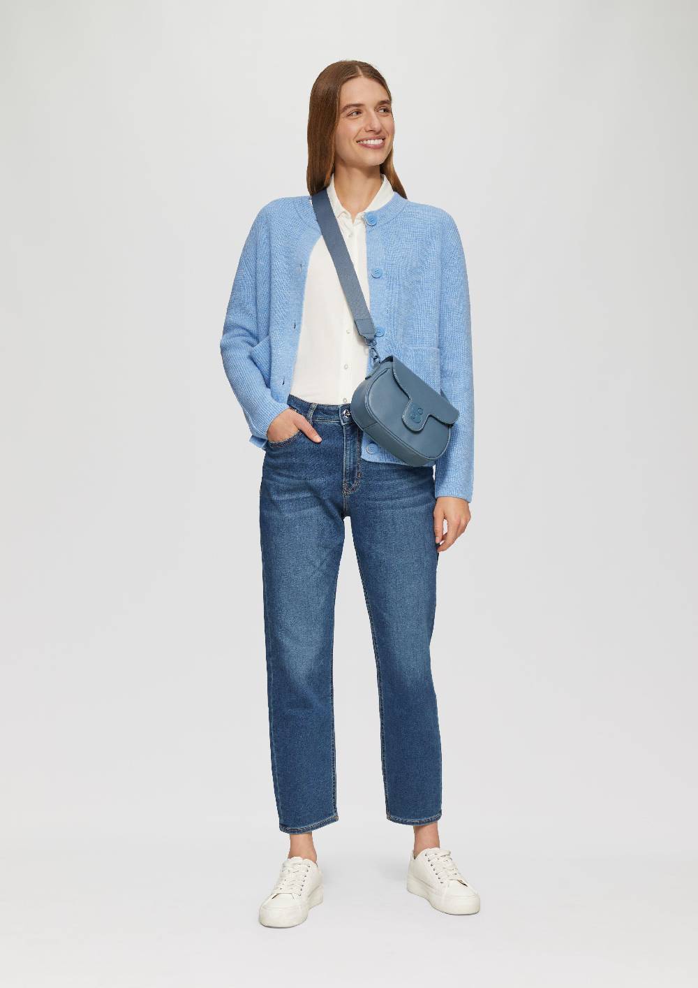 S.Oliver Ankle-Jeans Franciz / Relaxed Fit / Mid Rise / Slim Leg Outlet