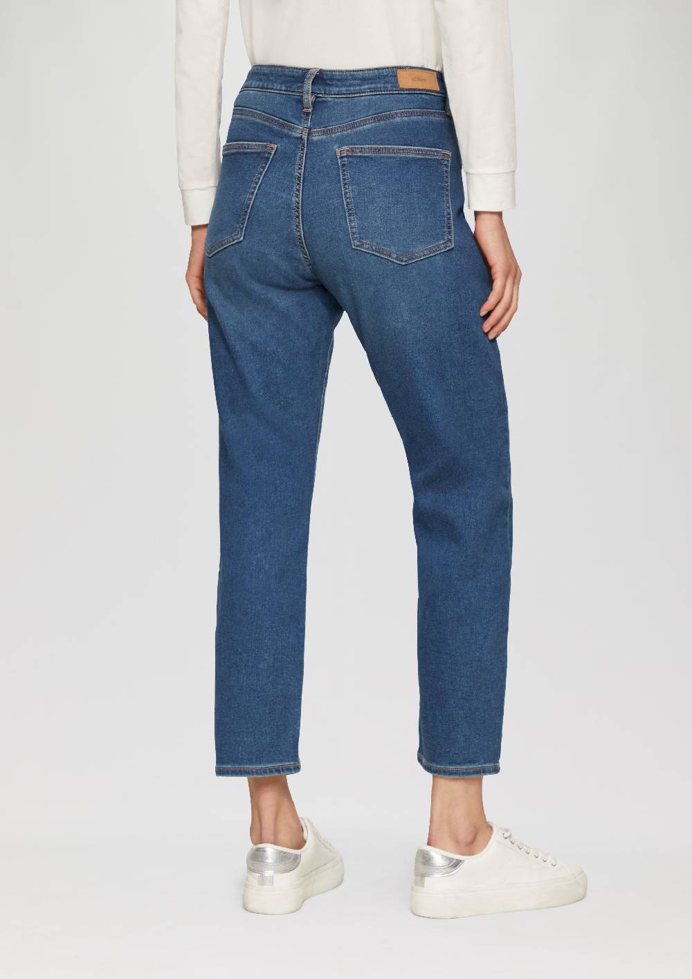 S.Oliver Ankle-Jeans Franciz / Relaxed Fit / Mid Rise / Slim Leg Outlet