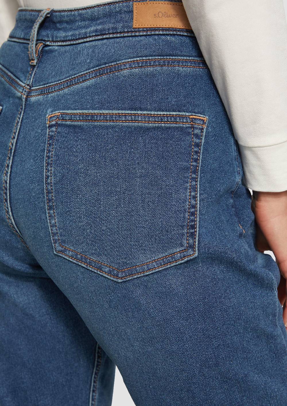 S.Oliver Ankle-Jeans Franciz / Relaxed Fit / Mid Rise / Slim Leg Outlet