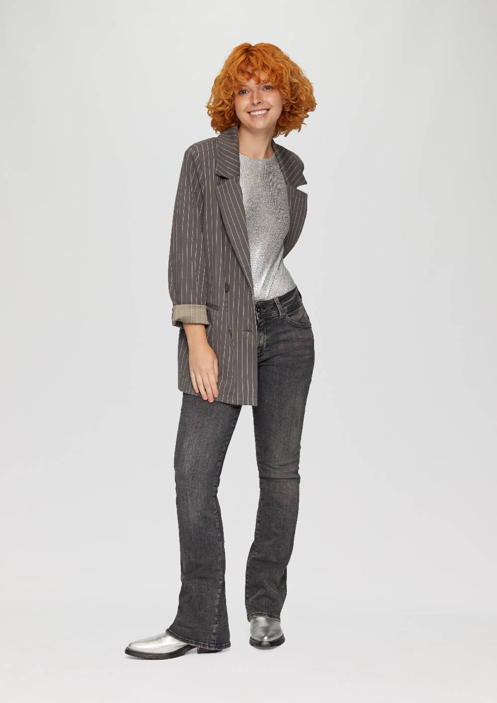 S.Oliver Jeans Catie / Slim Fit / Mid Rise / Bootcut Leg im Angebot
