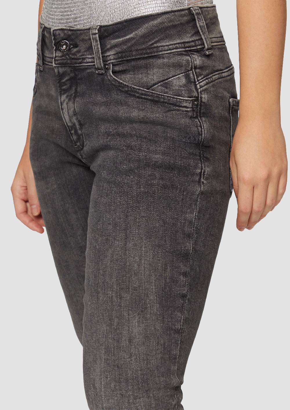 S.Oliver Jeans Catie / Slim Fit / Mid Rise / Bootcut Leg im Angebot