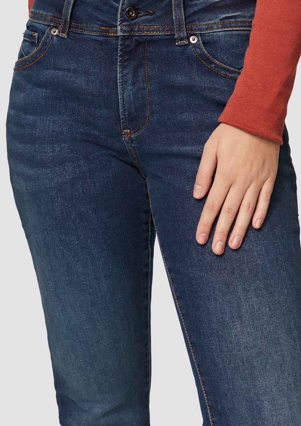 S.Oliver Jeans Catie / Slim Fit / Mid Rise / Bootcut Leg Schlussverkauf