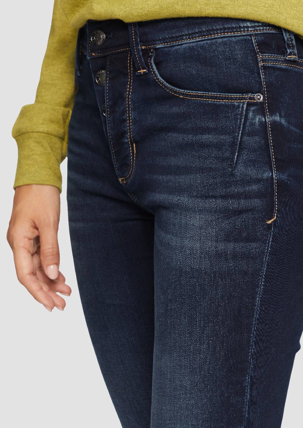 S.Oliver Jeans Betsy / Slim Fit / Mid Rise / Slim Leg Fabrikverkauf