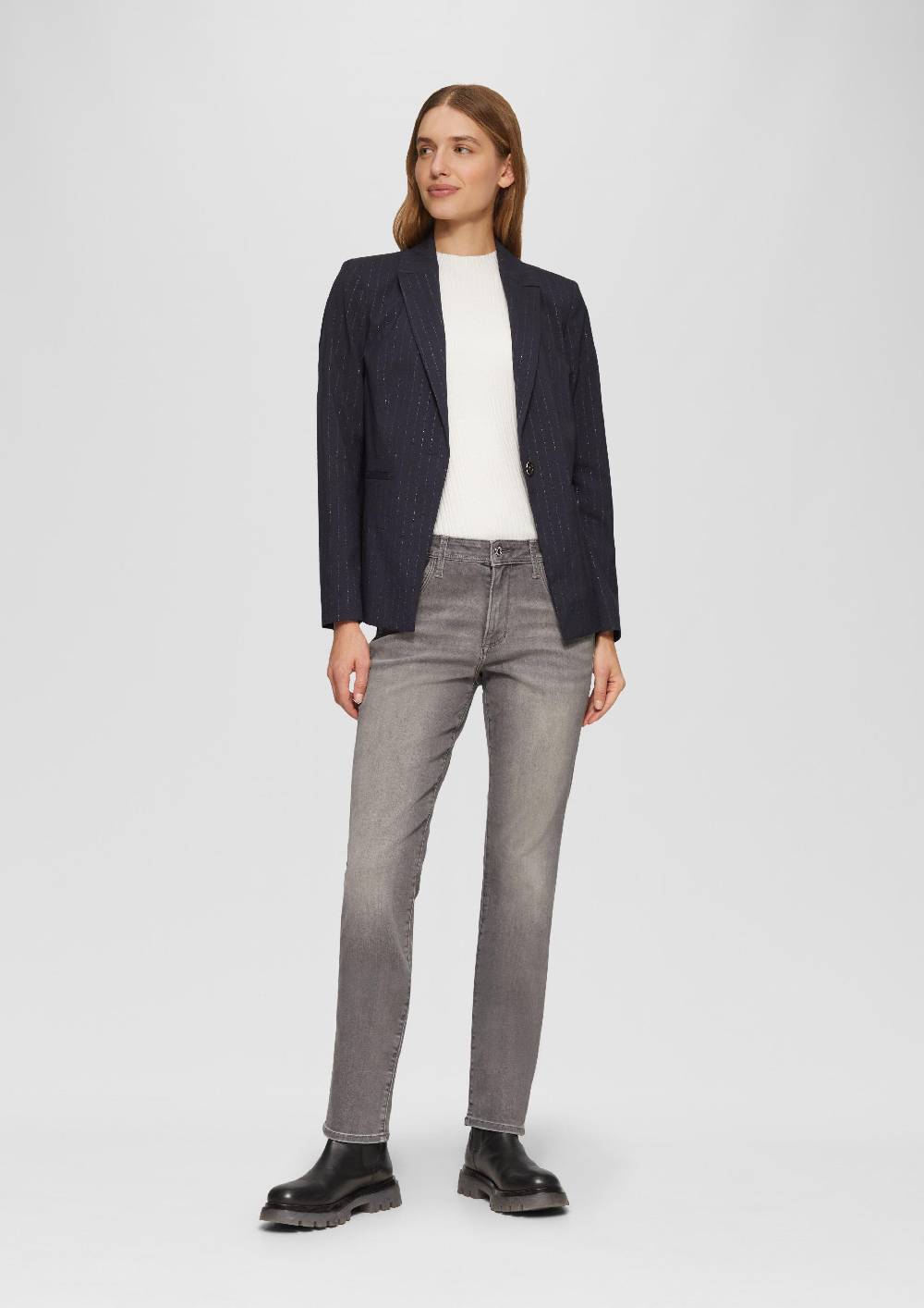 S.Oliver Jeans Betsy / Slim Fit / Mid Rise / Slim Leg / mit Zipp-Detail Meist gekauft