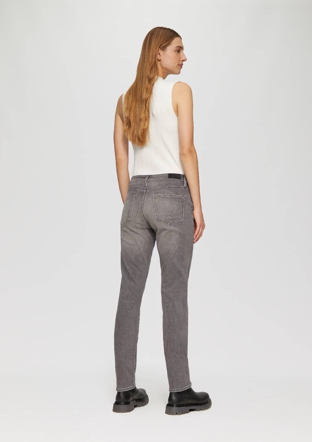 S.Oliver Jeans Betsy / Slim Fit / Mid Rise / Slim Leg / mit Zipp-Detail Meist gekauft
