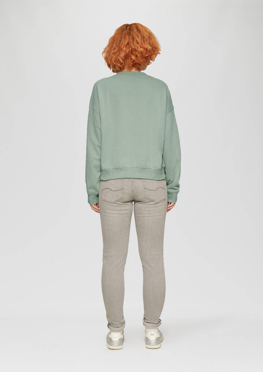 S.Oliver Lockeres Sweatshirt mit überschnittener Schulter Günstig kaufen