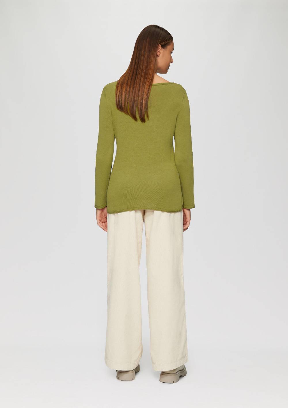 S.Oliver Leichter Feinstrickpullover mit Rollkante Flash Sale