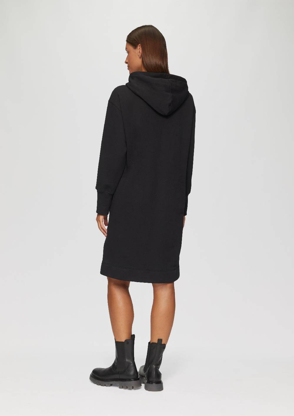 S.Oliver Sweatkleid mit Eingrifftaschen und vorgesetzter Seitennaht Cyber Monday
