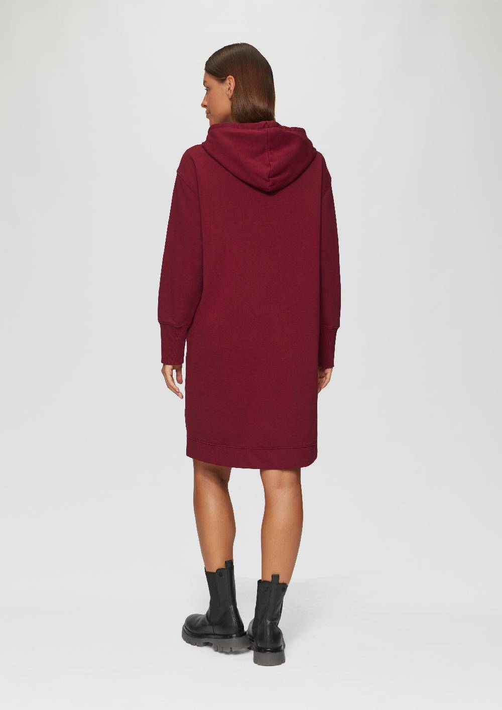 S.Oliver Sweatkleid mit Eingrifftaschen und vorgesetzter Seitennaht Weihnachtsangebot